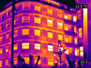 Termografia edificio IEE