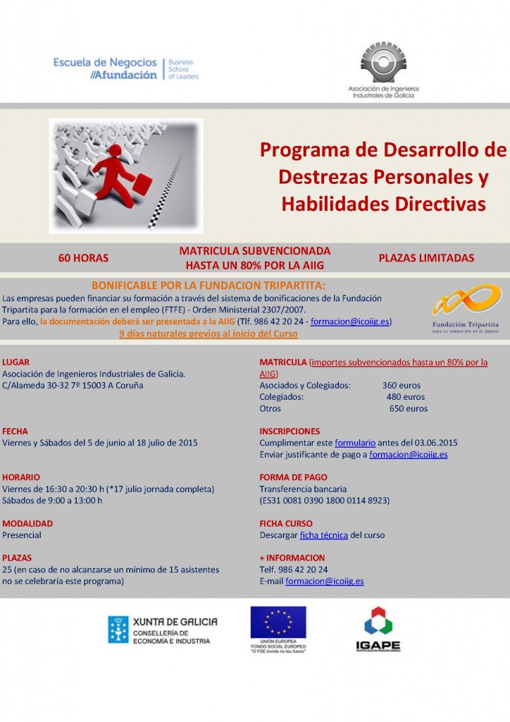 Programa de Desarrollo de Destrezas Personales y Habilidades Directivas